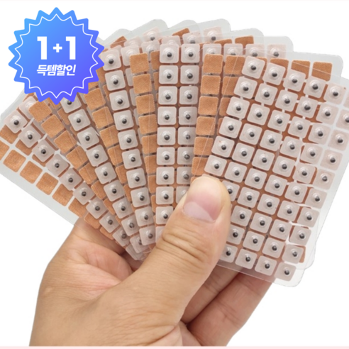 해리봄 귀지압패치 이혈테라피 지압스티커 귀침 다이어트 테이프 1200개, 1세트 귀지압패치, 2개 - 기타 지압/마사지 | 쿠팡