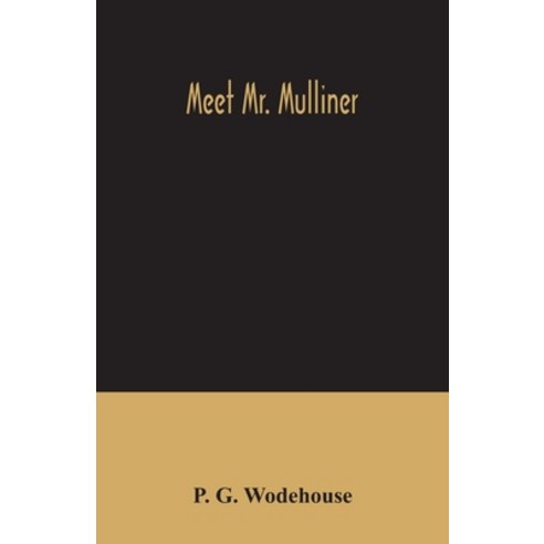Meet Mr. Mulliner Paperback, Alpha Edition