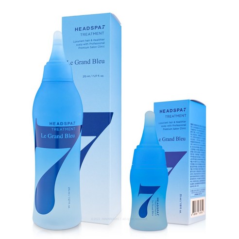 헤드스파7 트리트먼트 그랑블루 215ml+35ml, 215ml, 2개