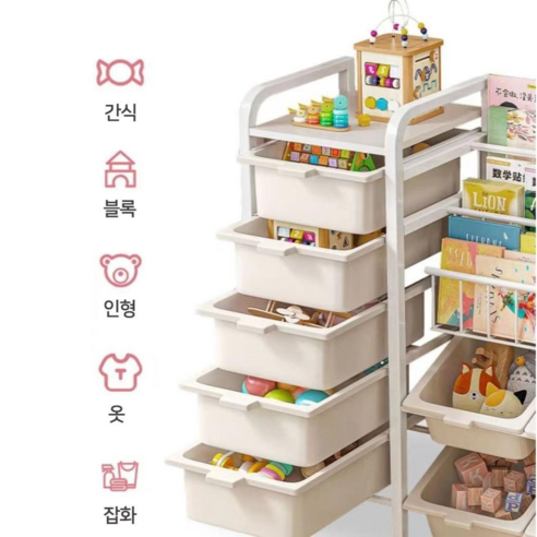 아이 방을 위한 완벽한 수납 솔루션, 코코시리 아기 책장 정리함!