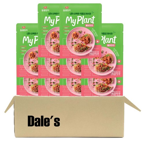 동원 마이플랜트 불닭마요, 100g, 10개