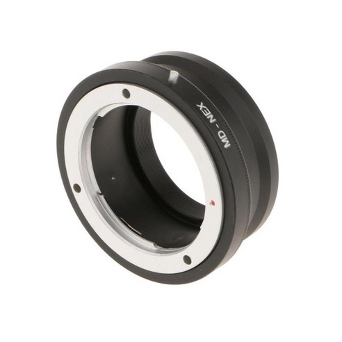 1 X 카메라 렌즈 어댑터 미놀타 MC / MD 렌즈 DSLR 카메라, 설명, 블랙, 설명