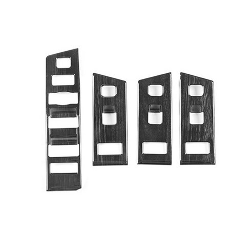 창 스위치 커버 랜드 로버에 대 한 유리 리프트 스위치 프레임 EVOQUE 2020 자동차 스타일링, 보여진 바와 같이, 하나