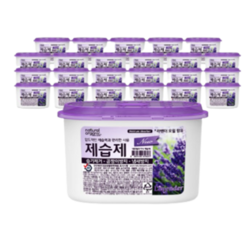 아보브네이처 네츄럴오가닉 제습제 라벤더, 280g, 48개