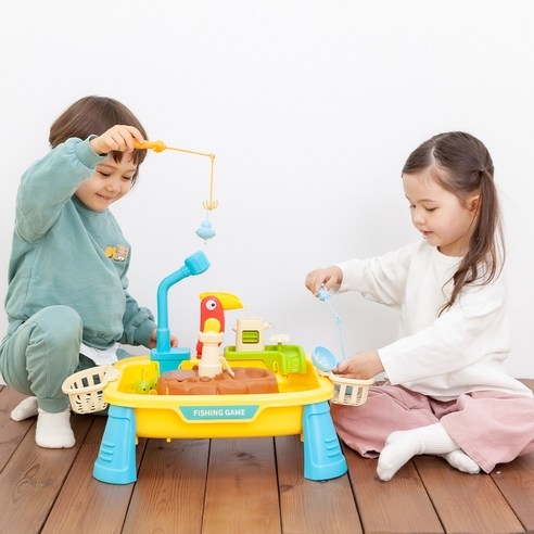 키드존 물 나오는 낚시놀이, 블루, 1개