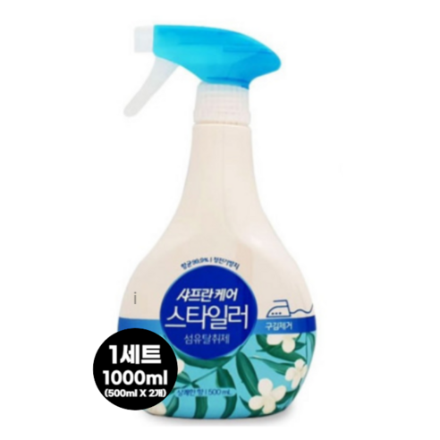 샤프란 케어 스타일러 섬유탈취제 상쾌한향, 500ml, 6개