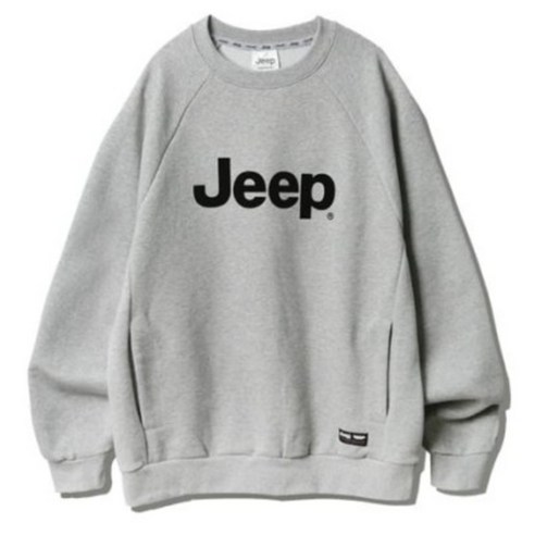 스타일과 편안함의 완벽한 조화: 지프 빅로고 나그랑 맨투맨