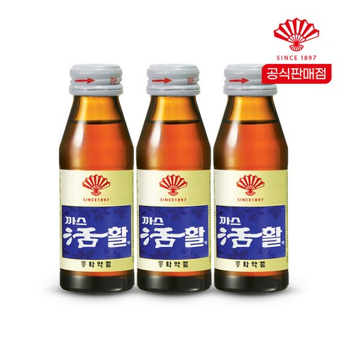 동화약품 부채표 까스활, 75ml, 50병