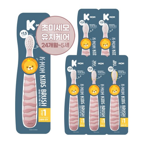 케이맘 처음칫솔 1단계, 퍼스트피치, 1개입, 6개