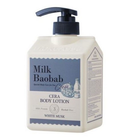 밀크바오밥 바디로션 화이트머스크, 600ml, 1개