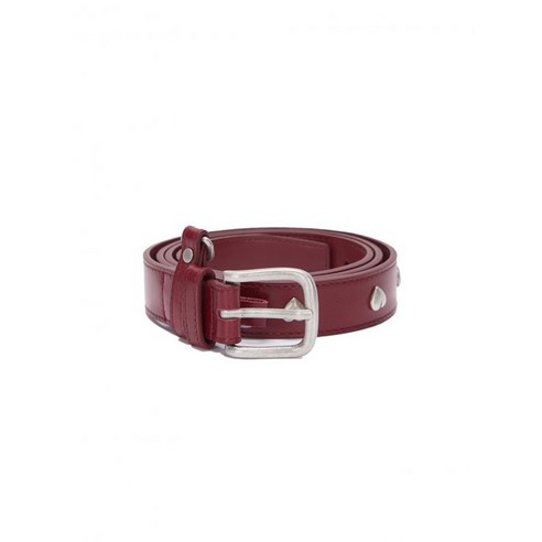 (국내배송) MATIN KIM 마뗑킴 HEART POINT BELT IN RED