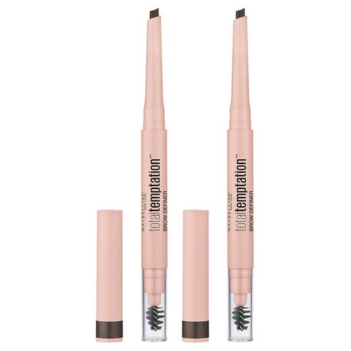 메이블린 템테이션 브로우 디파이너, 315 Deep Brown, 2개