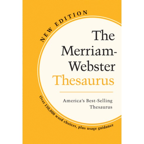 (영문도서) The Merriam-Webster Thesaurus Paperback, English, 9780877797371