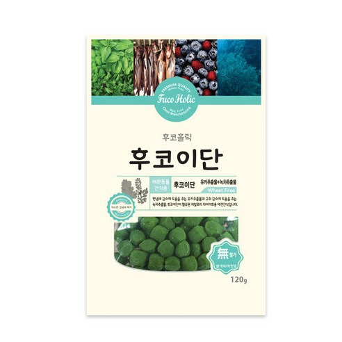 후코홀릭 후코이단 120g 강아지 간식, 1개