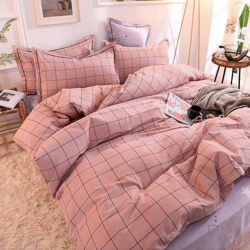 GoGold 침구 - 두 꺼 운 보온 순면 마모 침구 4 종 세트 1.2m / 1.5m / 1.8m, SKU-16