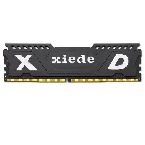 Xiede 데스크탑 컴퓨터 메모리 RAM 모듈 DDR3 1600 4GB PC3-12800 240pin DIMM 1600MHz AMD / Inter X067 용 방열판 포함, 보여진 바와 같이, 하나