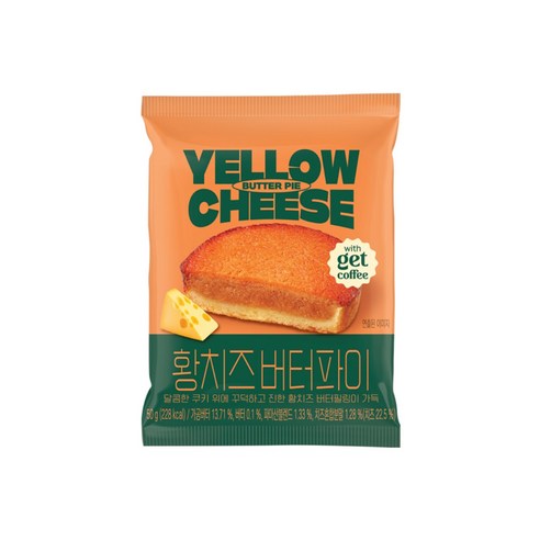 삼립 황치즈 버터파이, 3개, 50g