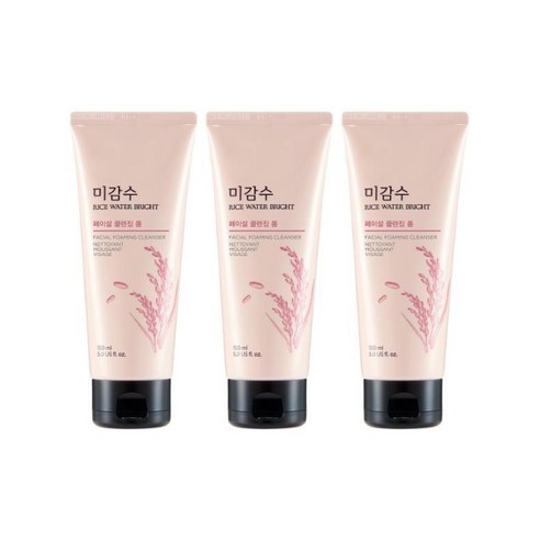 더페이스샵 미감수 브라이트 클렌징 폼, 150ml, 3개