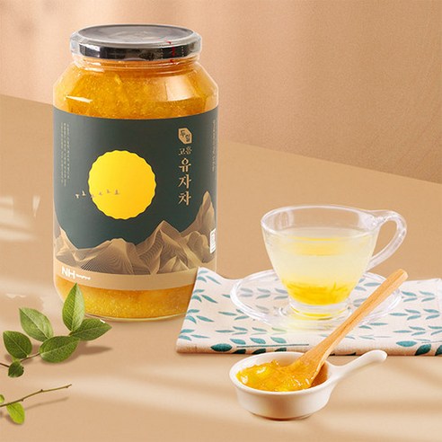 유자청 고흥 두힐 두원농협 유자차, 2kg, 2개