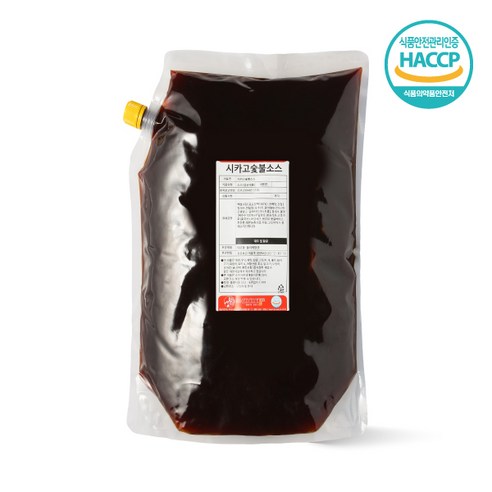 아이엠소스 시카고숯불소스-5kg 매운 아메리칸식 숯불맛 삼겹살소스 만능고기소스 (당일발송보장), 5kg, 1개