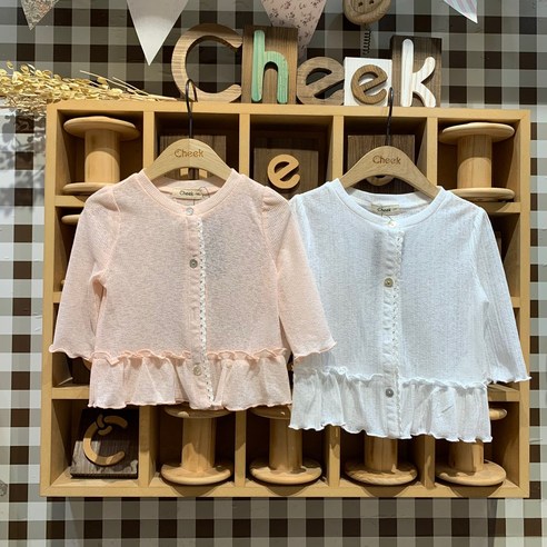 치크 여리여리~ 여름 필수템!! 시원한 7부 가디건 CKCM2341G -NC서면점