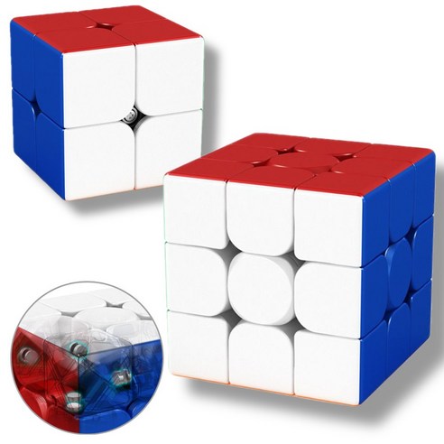 MoYu 단계별 스피드 마그네틱 큐브, 초보자세트(2x2+3x3)