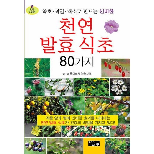 [지식서관]천연발효식초 80가지 : 약초 과일 채소로 만드는 신비한, 지식서관, 동의보감 약초사랑