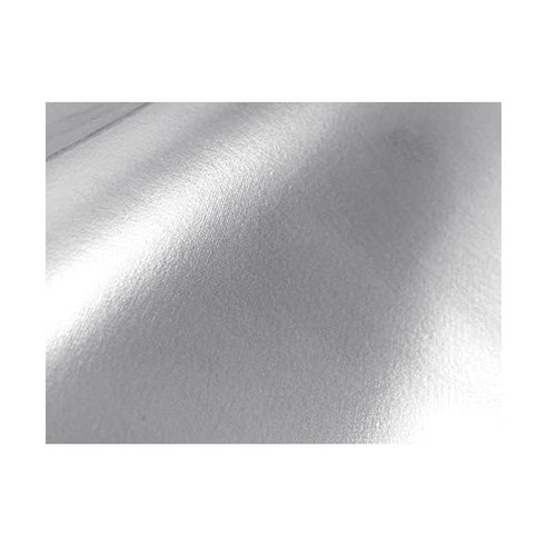 합성 가죽 원단 가죽과 같은 에나멜 난연성실버 48.0 x 17.3인치122 44cm