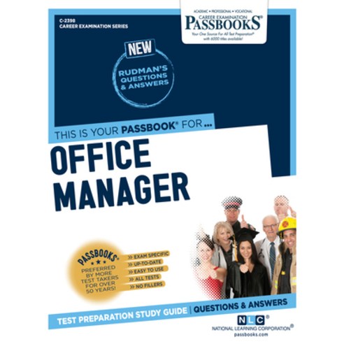 (영문도서) Office Manager 2398 Paperback, Passbooks, English, 9781731823984
