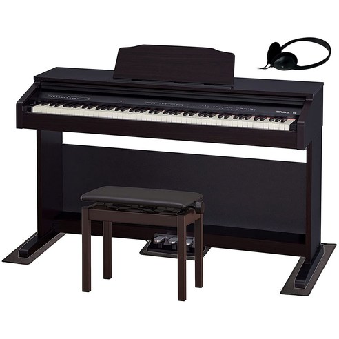 [가장 저렴한 롤랜드 전자 피아노]Roland DigitalPiano 88 건반 헤드폰 첨부 RP30 ([풀 옵션 세트]고저자재 의자 & 매트 & 연장 5년 보증 조립 설치 납품)