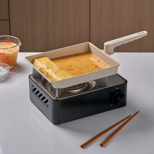 감성을 더하는 트루쿡 IH 세라믹 계란말이팬으로 맛있는 아침을!