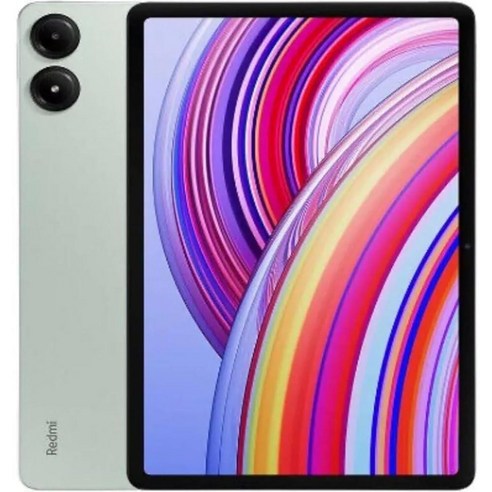 Xiaomi 레드mi Pad Pro Wi-Fi 버전 12.1인치 옥타 코어 글로벌 ROM 10000mAh 블루투스 5.3 8MP 듀얼 카메라 + 33w USB 고속 자동차 번들 민, Mint Green