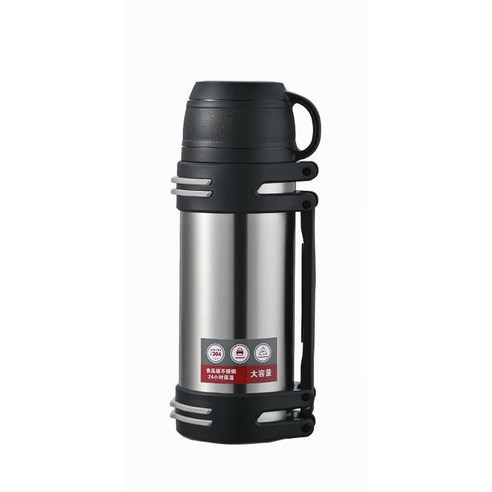 AHSUN 스테인리스 스틸 보온병, 본색 1200ML