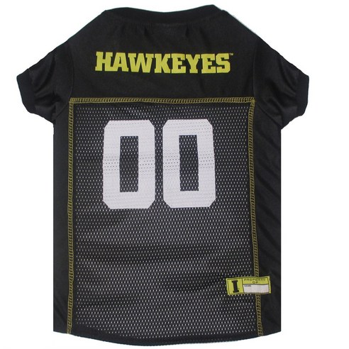 도기네이션 애견 저지 티셔츠, Iowa Hawkeyes
