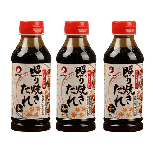오타후쿠 데리야끼 타레 소스, 3개, 350g