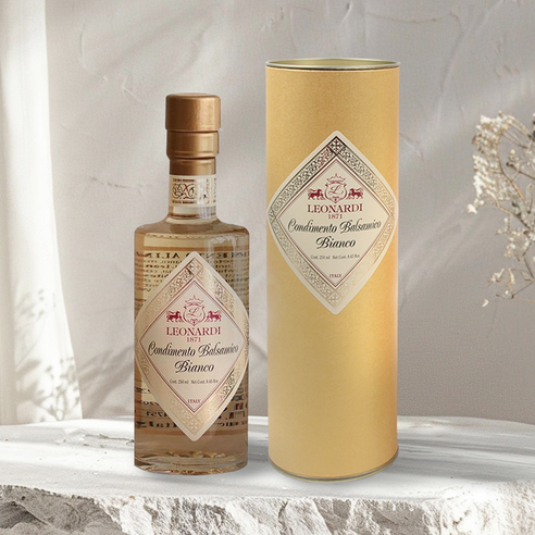 레오나르디 콘디멘토 화이트 발사믹 식초: 섬세한 미식 경험을 선사하는 특별한 선물 레오나르디화이트