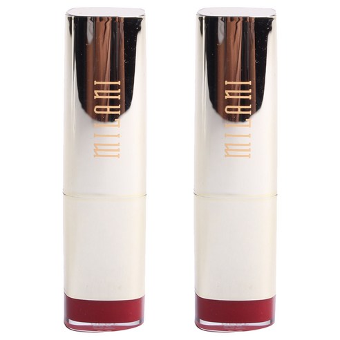 밀라니 컬러 스테이트먼트 립스틱 3.97g, Best Red, 2개