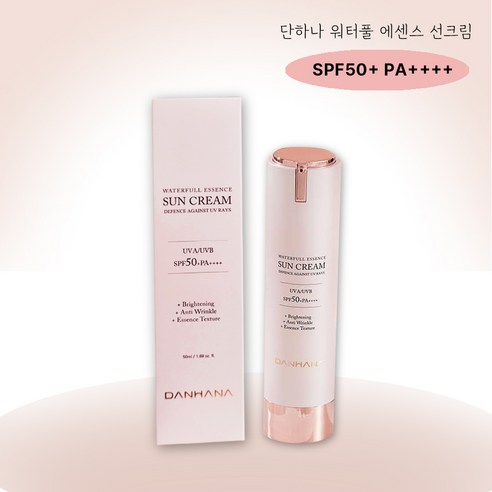 [DANHANA]단하나 워터풀 에센스 선크림 방어력 자외선 차단 SPF 50+PA++++ 50ml