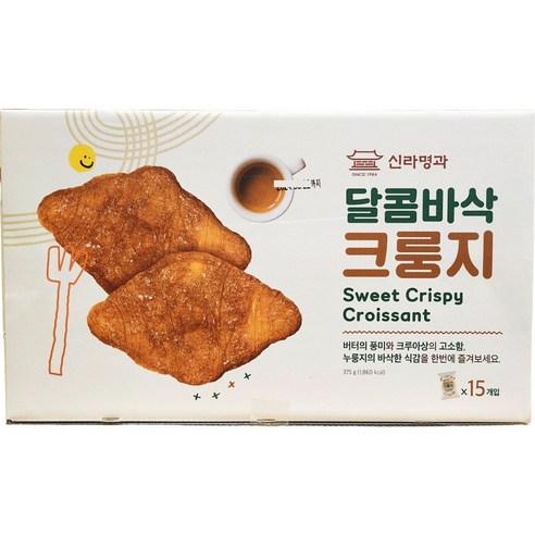 [코스트코] 신라명과 달콤바삭 크룽지 25g, 375g, 1개