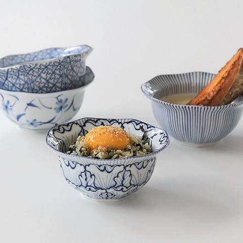 오반자이 와신 팔각 도자기 종지 12cm, 와신팔각종지12cm[화무1p], 1개