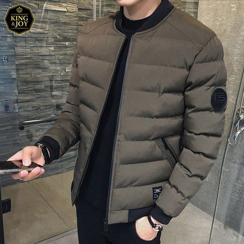킹앤조이 브론빌 소프트터치 스탠카라 패딩 점퍼