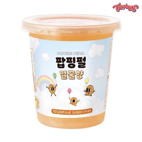 팝핑펄 팝핑보바 벌꿀향, 907g, 1개, 1개입