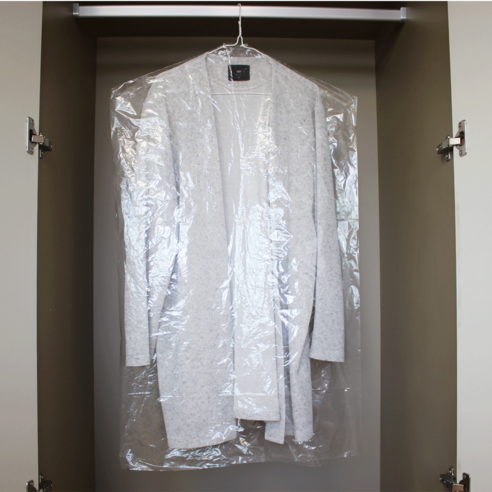 황제포장산업 세탁소 투명비닐 옷커버 60x125(대) 10장, 1개, 10개