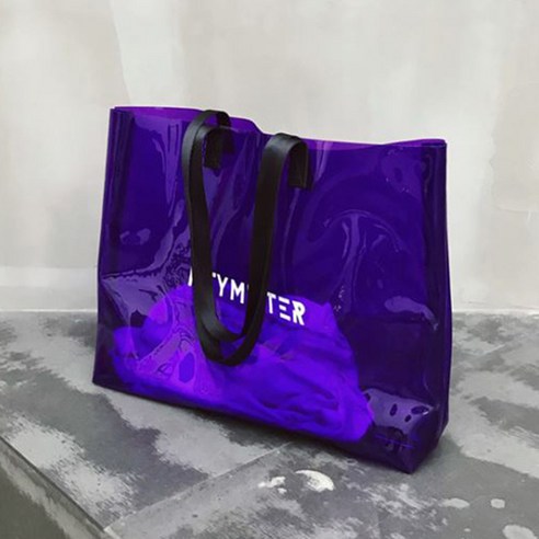 잇츠온 PVC가방 비치 쇼퍼백 대형 물놀이가방