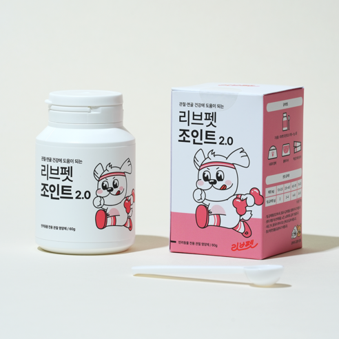 리브펫 조인트 강아지 고양이 관절 분말형 60g, 1개