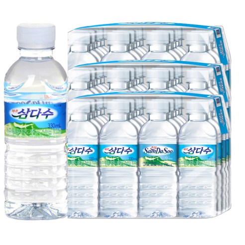 [제트스카이]제주삼다수, 60병, 330ml