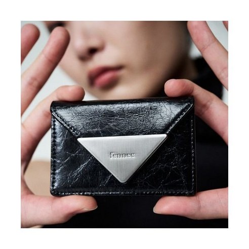페넥 CRINKLE TRIANGLE ACCORDION POCKET PLUS BLACK - 지갑 | 쿠팡
