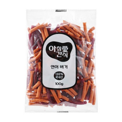 반려 아침애 연어버거 100g, 12개묶음