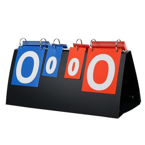 본격적인 점수 관리를 위한 필수품: 숫자 점수판 숫자 축구 배구 스コア보드 플립카드