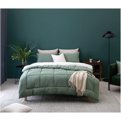 모던하우스 마이호텔 모달혼방 고밀도워싱 싱글차렵베개세트 제이드그린 CV6121021